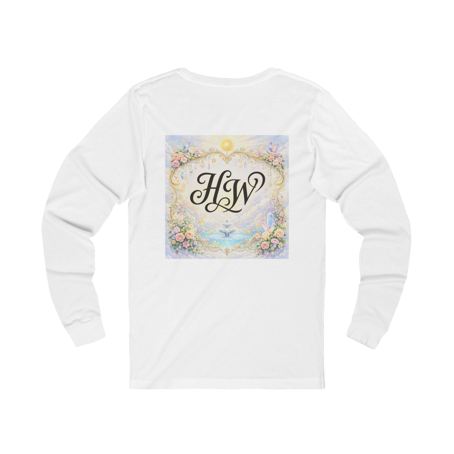HW Floral Monogram Long Sleeve Tee
