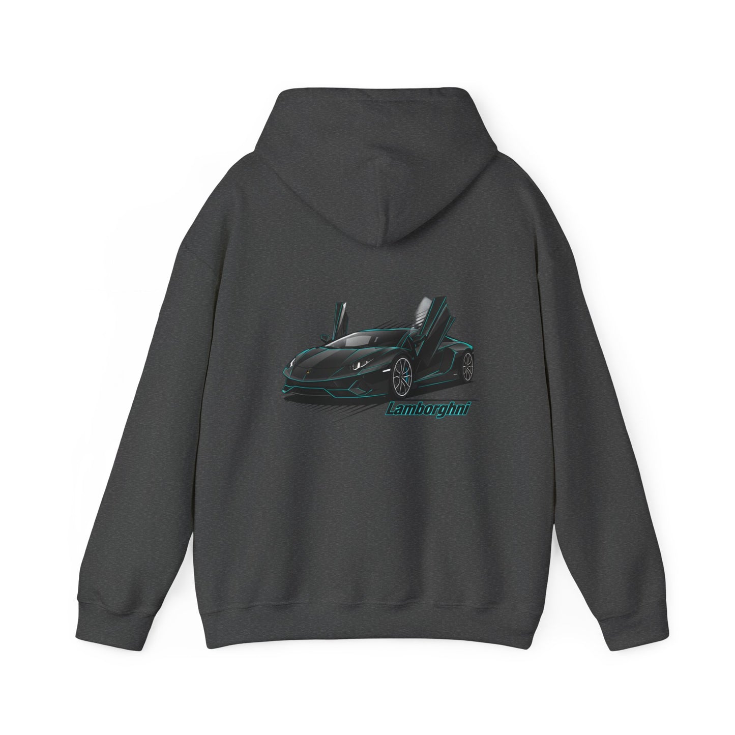 Lamborghini Supercar Graphic Hoodie — Exotic Sports Car Pullover