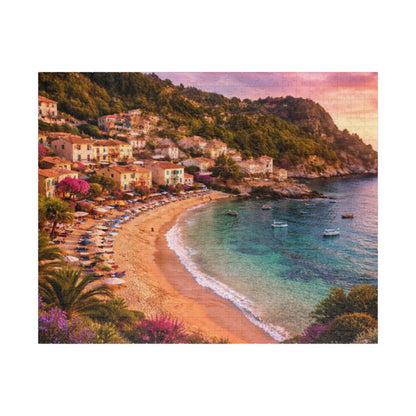 Coastal Sunset Beach Puzzle — Scenic Seaside Jigsaw (110–1014 pcs)