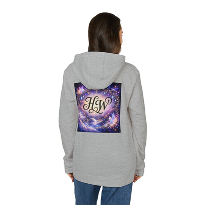 HW Cosmic Script Zip Hoodie