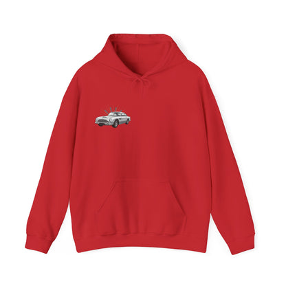 Aston Martin DB5 Retro Car Hoodie — Classic Vintage Sports Car Sweatshirt