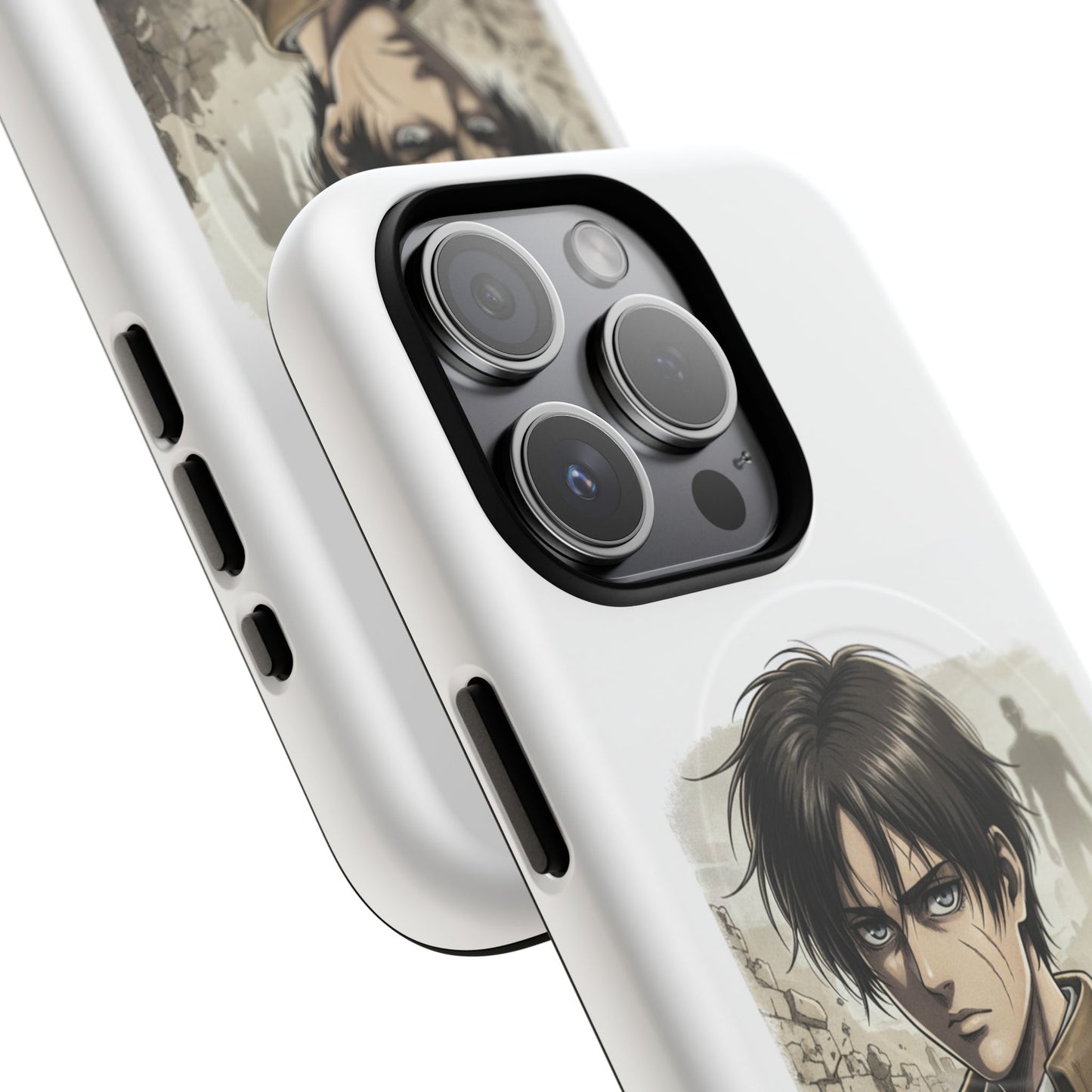 Attack On Titan Tough Magnetic Phone Case — Anime Survey Corps Design