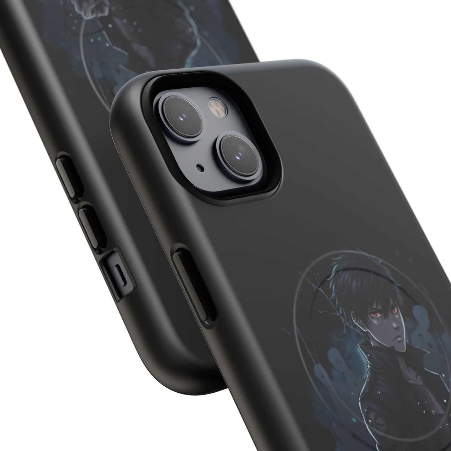 Solo Leveling Magnetic Phone Case — Dark Anime Boy Art, Protective Tough MagCase