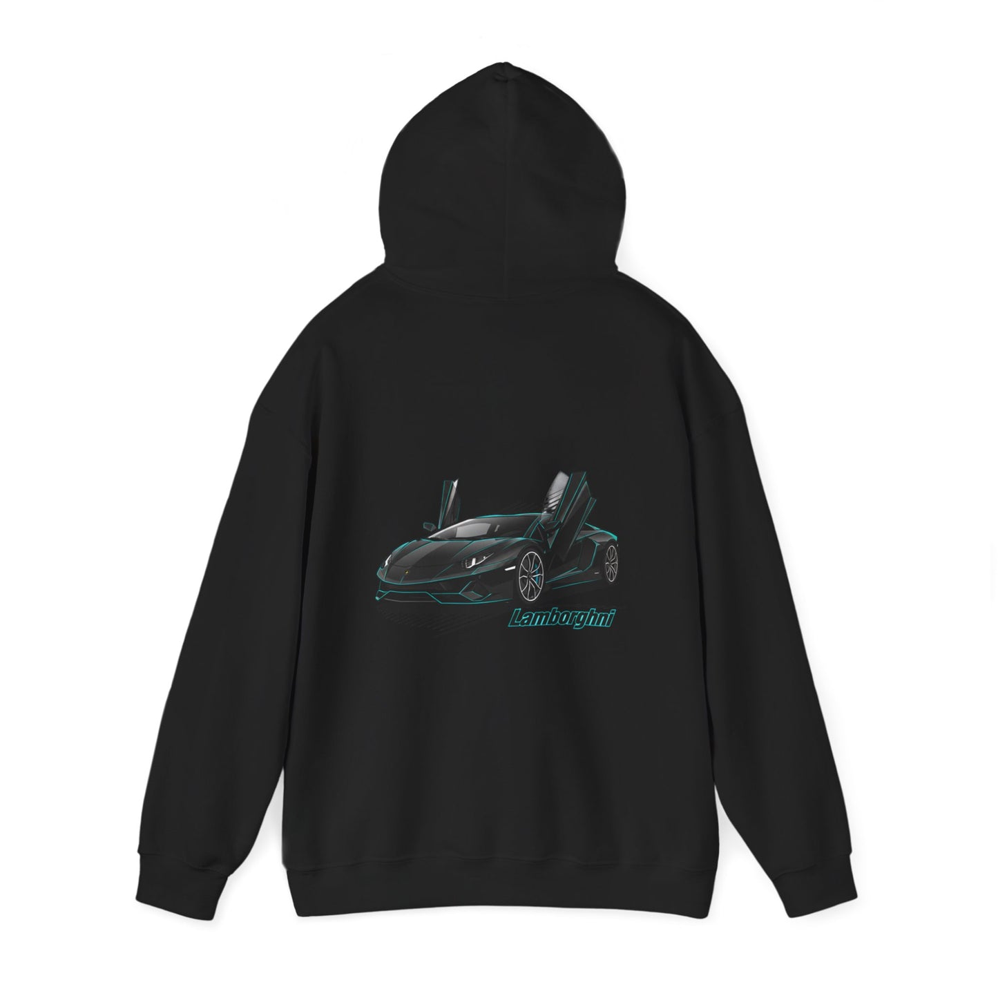 Lamborghini Supercar Graphic Hoodie — Exotic Sports Car Pullover