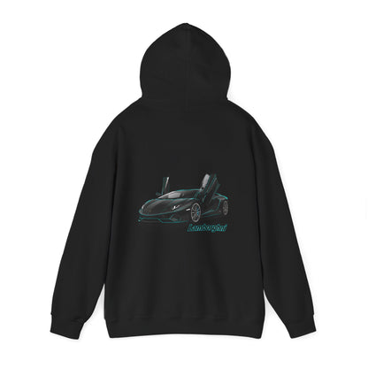 Lamborghini Supercar Graphic Hoodie — Exotic Sports Car Pullover
