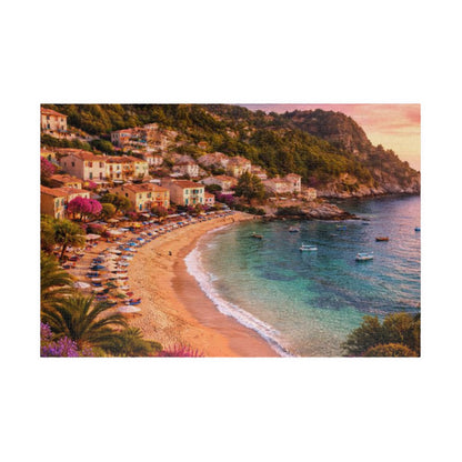 Coastal Sunset Beach Puzzle — Scenic Seaside Jigsaw (110–1014 pcs)