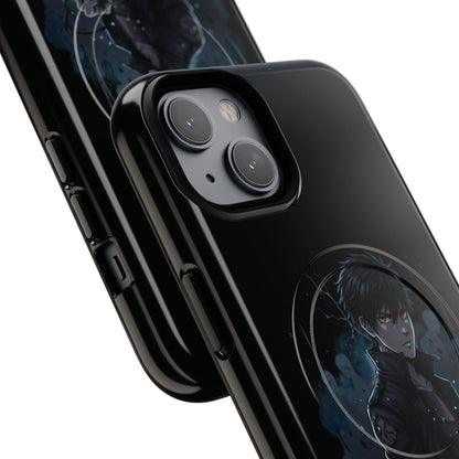 Solo Leveling Magnetic Phone Case — Dark Anime Boy Art, Protective Tough MagCase