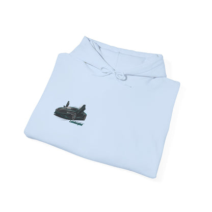 Lamborghini Supercar Graphic Hoodie — Exotic Sports Car Pullover