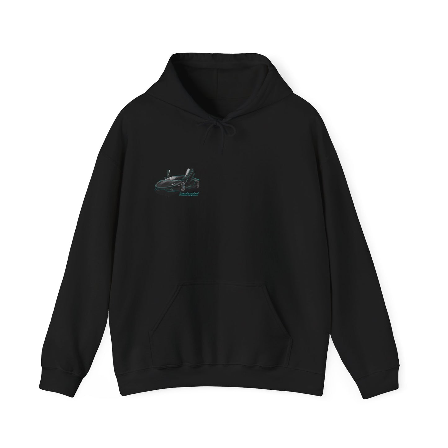 Lamborghini Supercar Graphic Hoodie — Exotic Sports Car Pullover