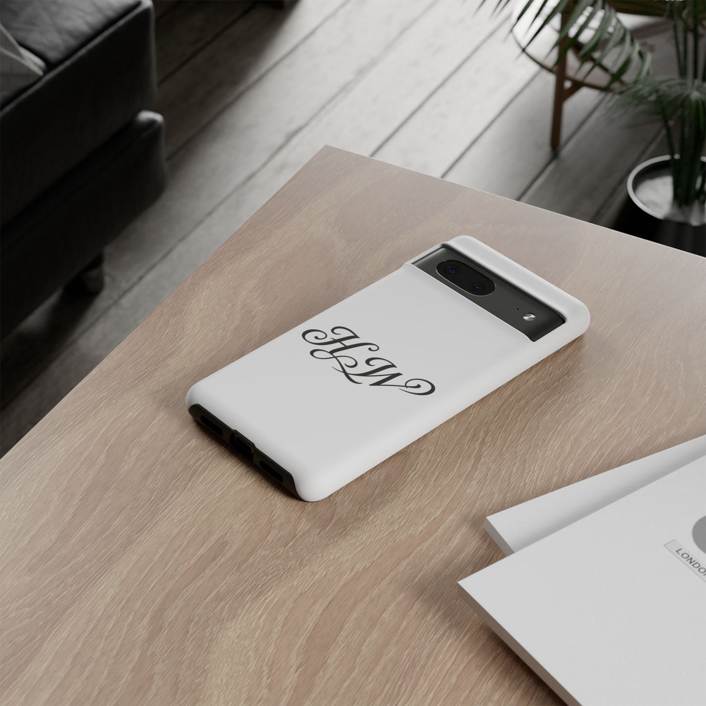 HW Monogram Script Phone Case