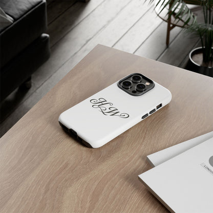 HW Monogram Script Phone Case