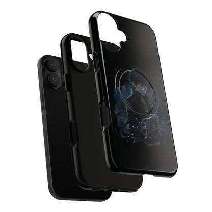 Solo Leveling Magnetic Phone Case — Dark Anime Boy Art, Protective Tough MagCase
