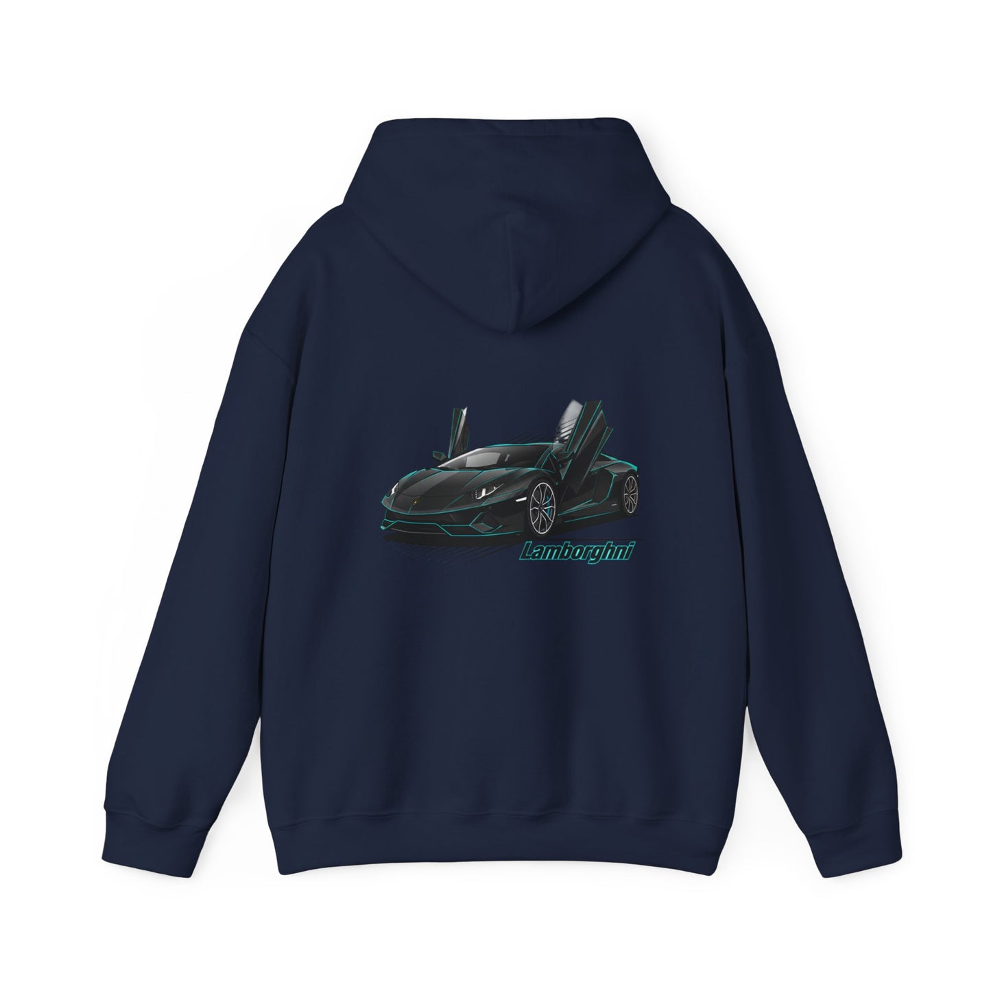 Lamborghini Supercar Graphic Hoodie — Exotic Sports Car Pullover