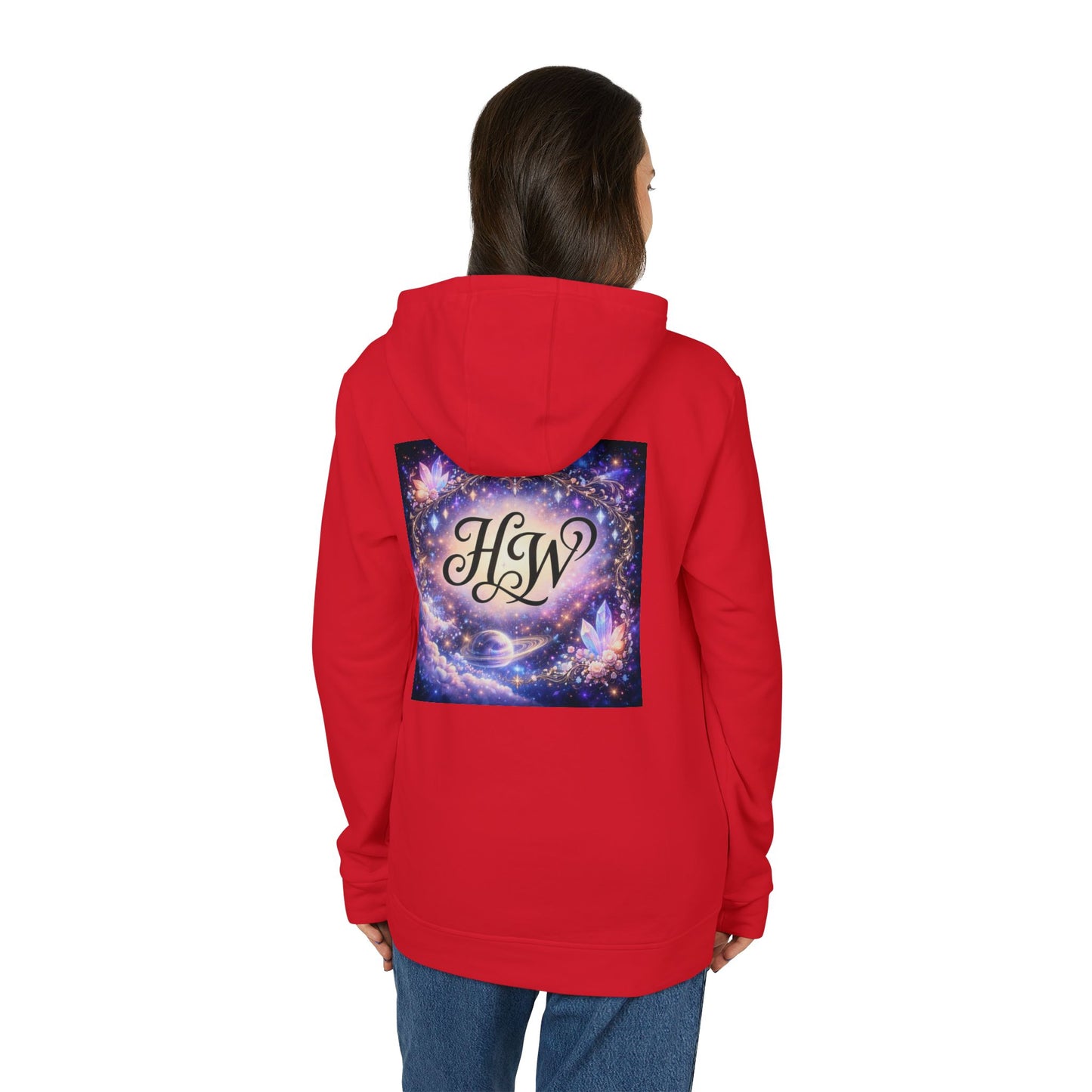 HW Cosmic Script Zip Hoodie