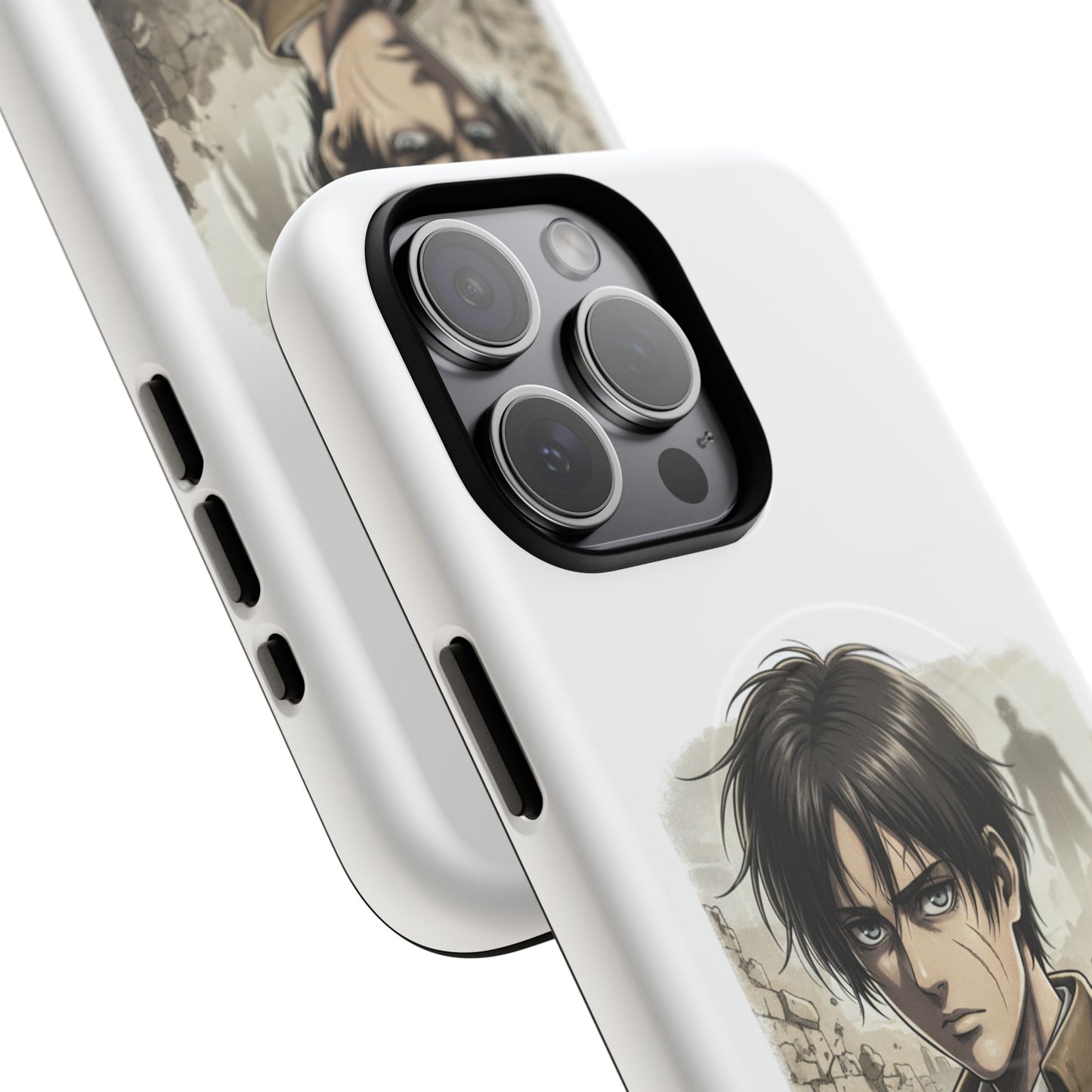 Attack On Titan Tough Magnetic Phone Case — Anime Survey Corps Design