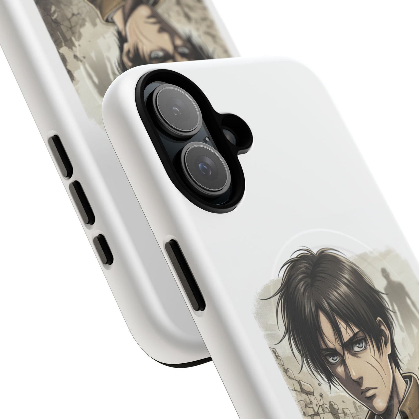 Attack On Titan Tough Magnetic Phone Case — Anime Survey Corps Design