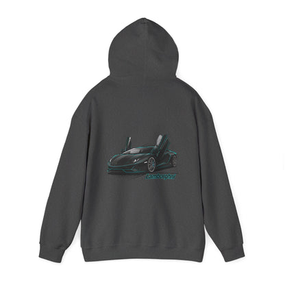Lamborghini Supercar Graphic Hoodie — Exotic Sports Car Pullover