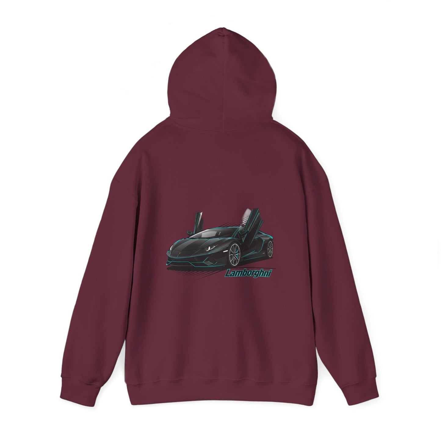 Lamborghini Supercar Graphic Hoodie — Exotic Sports Car Pullover