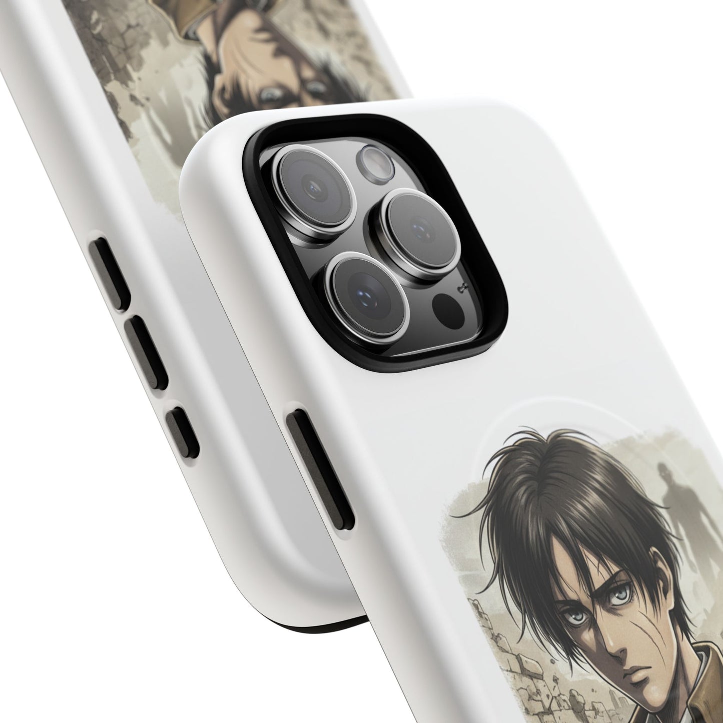 Attack On Titan Tough Magnetic Phone Case — Anime Survey Corps Design
