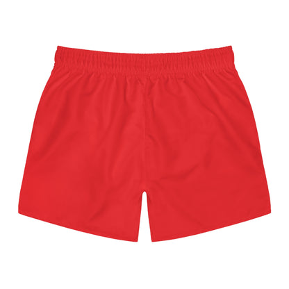 HW Script Monogram Swim Trunks - Red