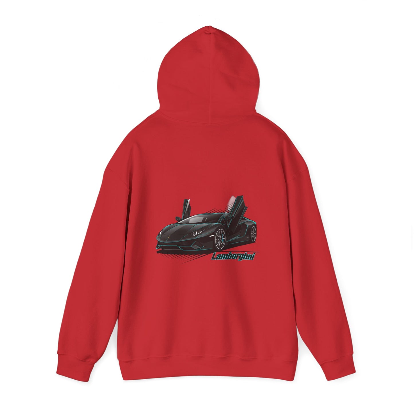 Lamborghini Supercar Graphic Hoodie — Exotic Sports Car Pullover