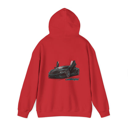 Lamborghini Supercar Graphic Hoodie — Exotic Sports Car Pullover