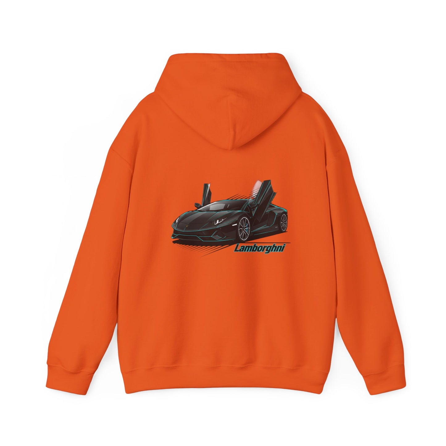 Lamborghini Supercar Graphic Hoodie — Exotic Sports Car Pullover