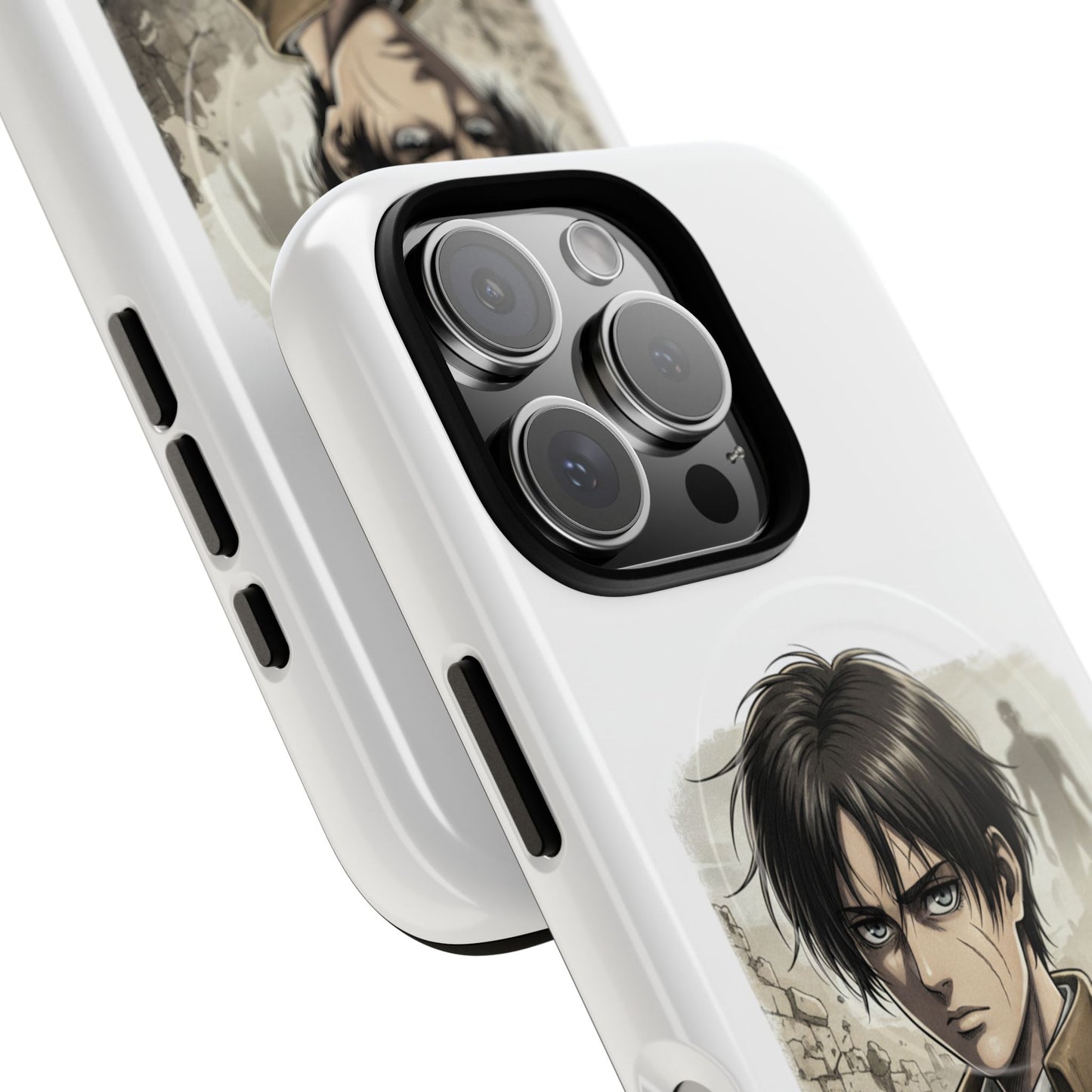 Attack On Titan Tough Magnetic Phone Case — Anime Survey Corps Design