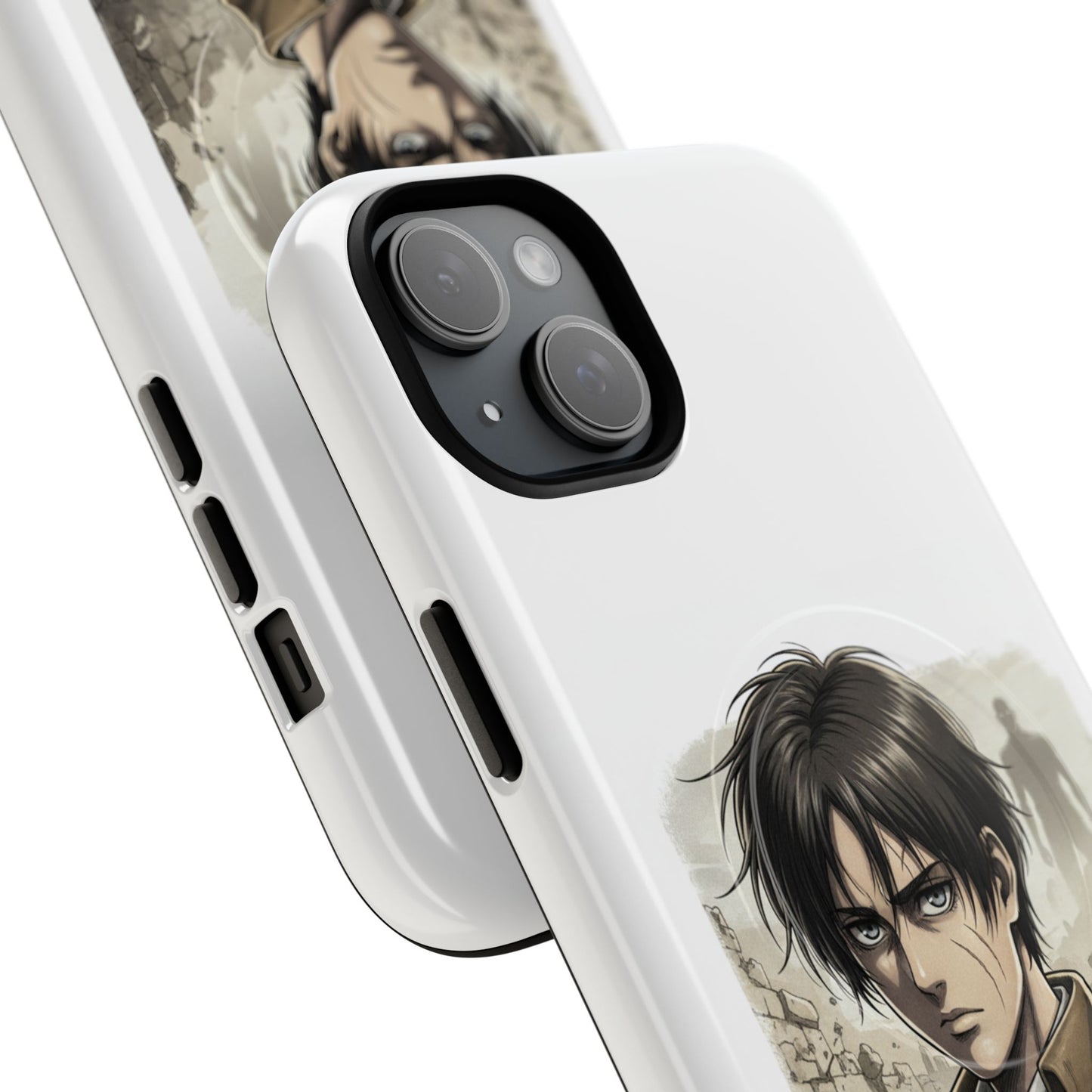 Attack On Titan Tough Magnetic Phone Case — Anime Survey Corps Design