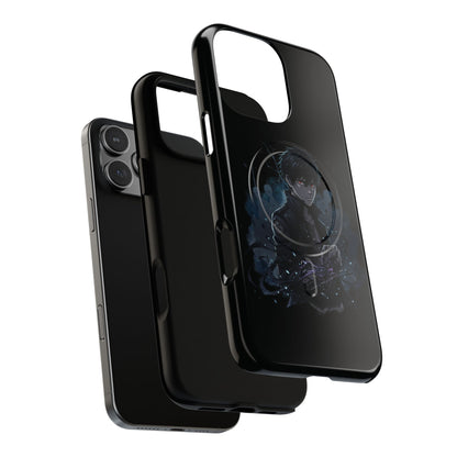 Solo Leveling Magnetic Phone Case — Dark Anime Boy Art, Protective Tough MagCase