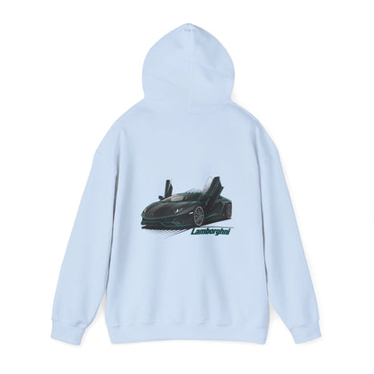 Lamborghini Supercar Graphic Hoodie — Exotic Sports Car Pullover