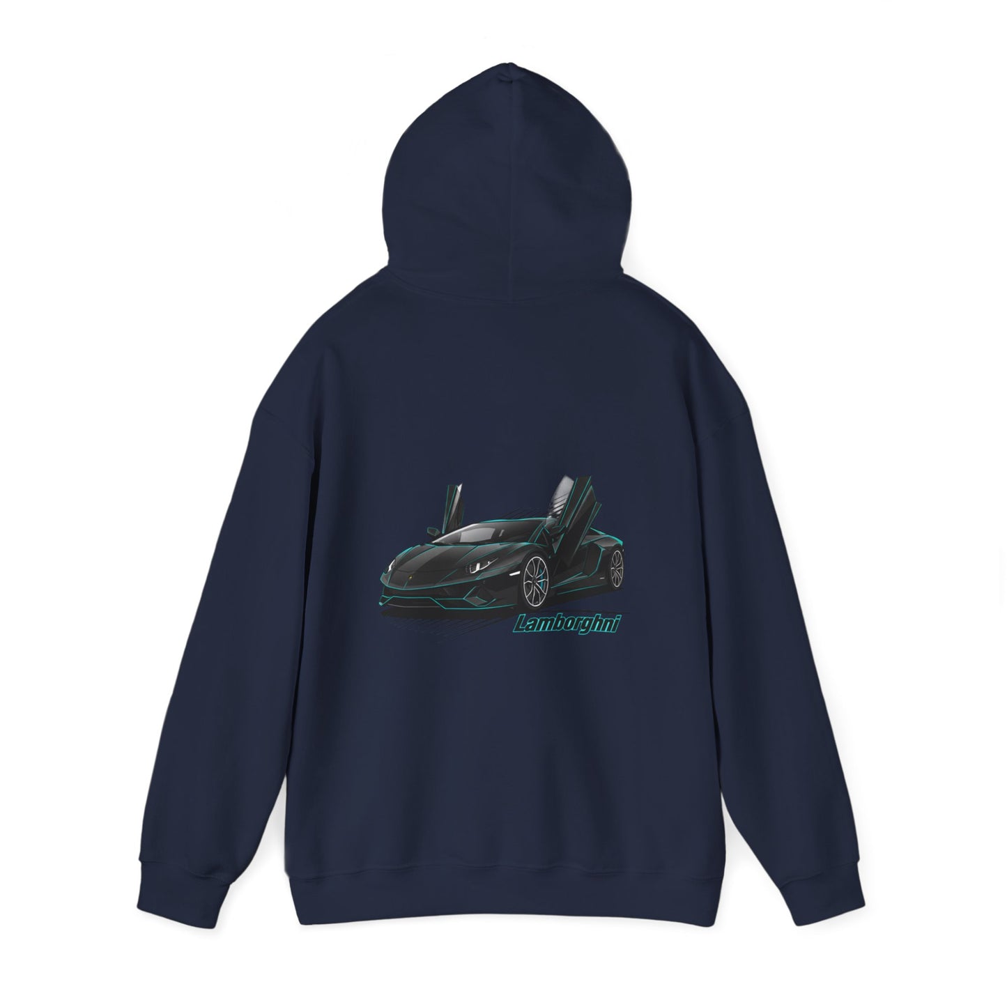 Lamborghini Supercar Graphic Hoodie — Exotic Sports Car Pullover