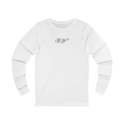 HW Floral Monogram Long Sleeve Tee