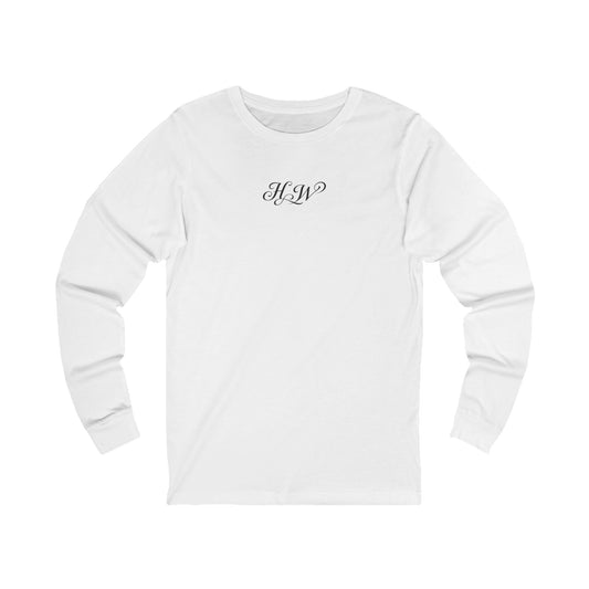 HW Floral Monogram Long Sleeve Tee