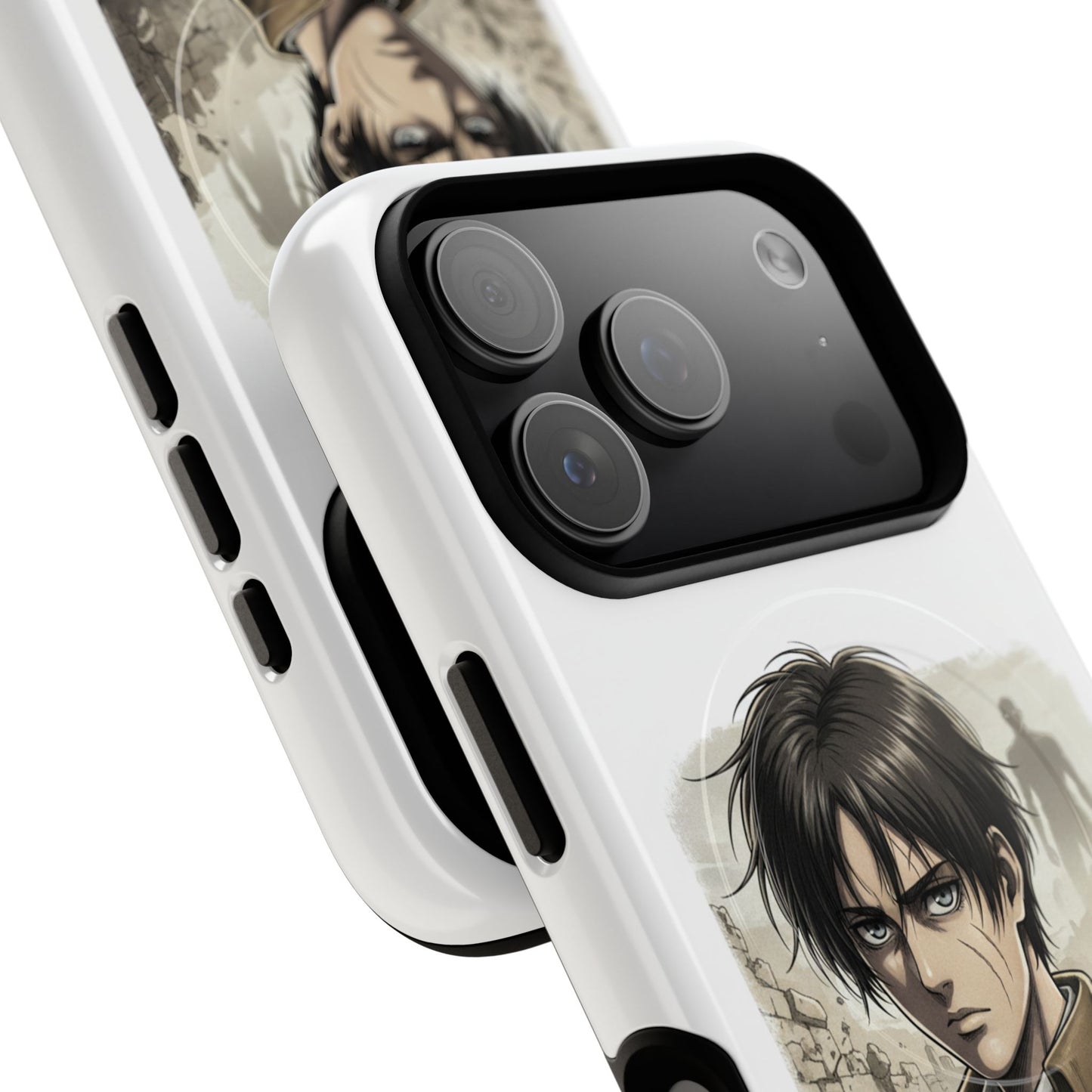 Attack On Titan Tough Magnetic Phone Case — Anime Survey Corps Design