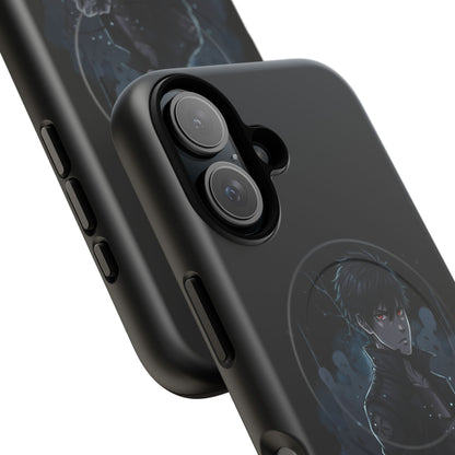 Solo Leveling Magnetic Phone Case — Dark Anime Boy Art, Protective Tough MagCase