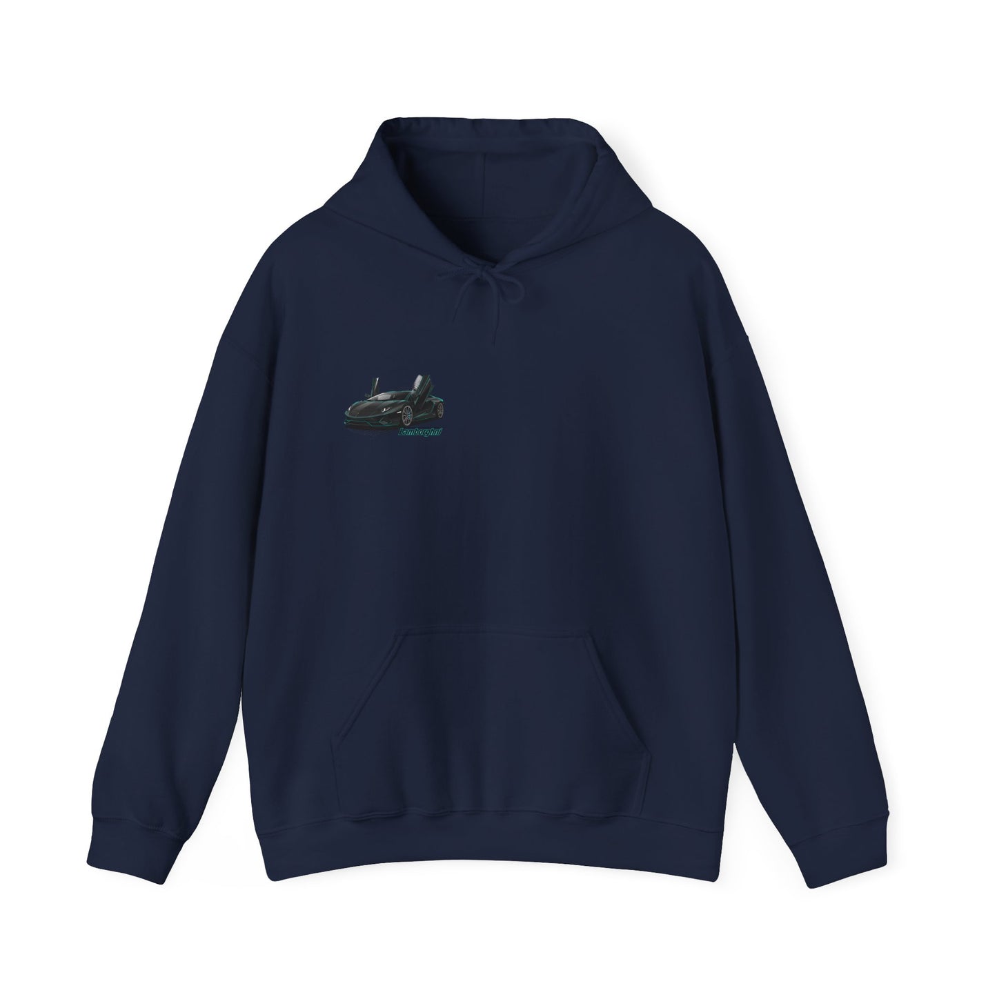 Lamborghini Supercar Graphic Hoodie — Exotic Sports Car Pullover