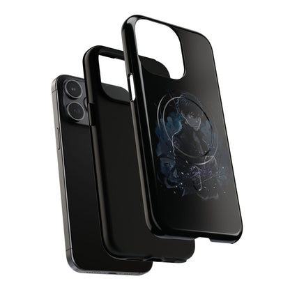 Solo Leveling Magnetic Phone Case — Dark Anime Boy Art, Protective Tough MagCase