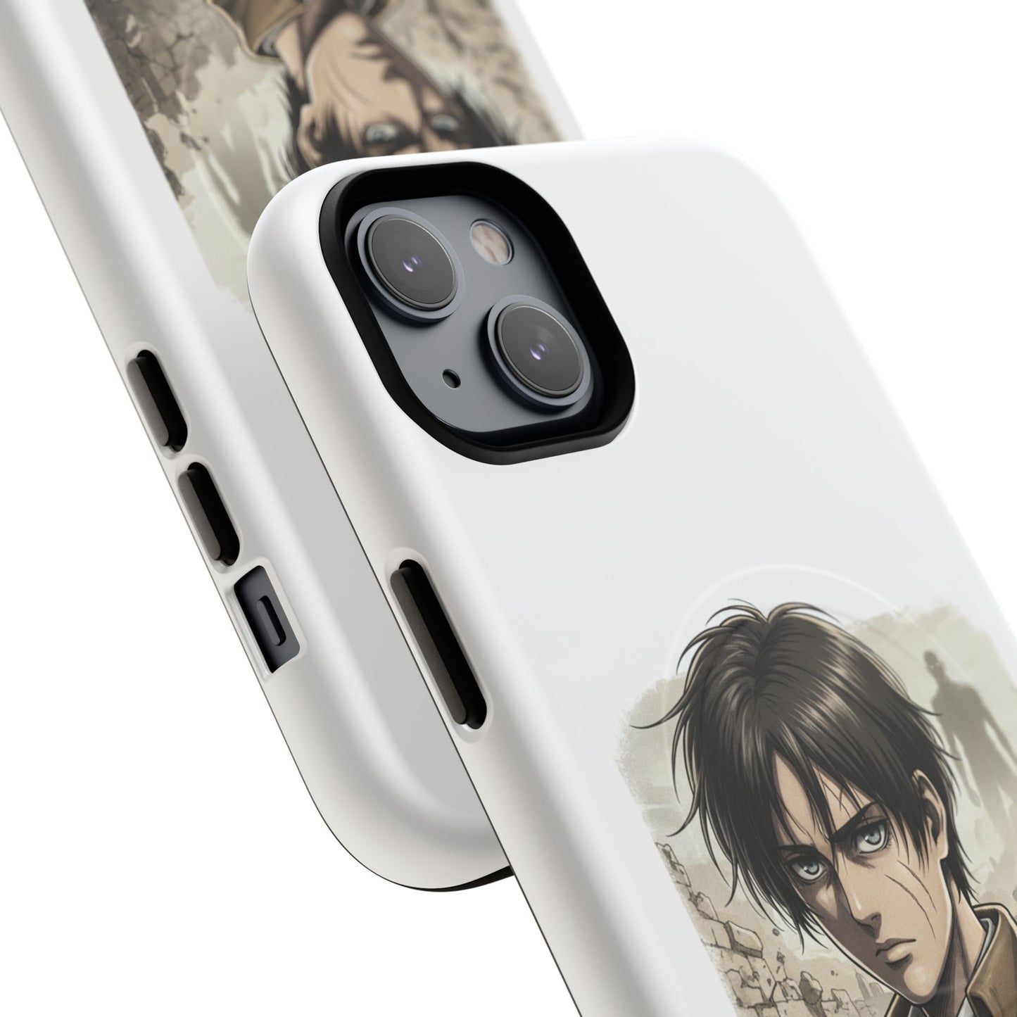 Attack On Titan Tough Magnetic Phone Case — Anime Survey Corps Design