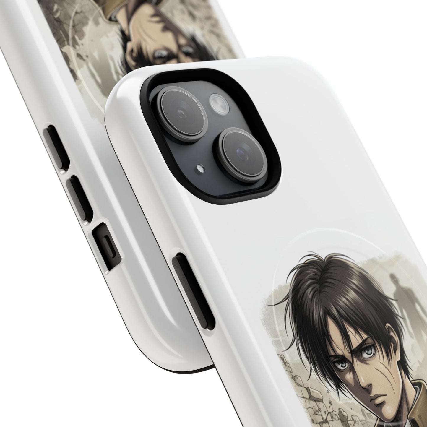 Attack On Titan Tough Magnetic Phone Case — Anime Survey Corps Design