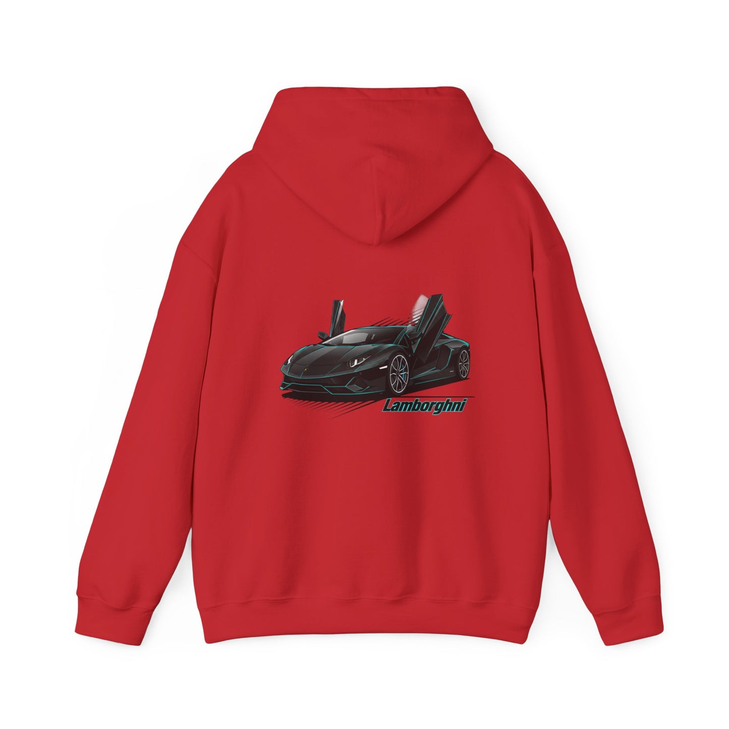 Lamborghini Supercar Graphic Hoodie — Exotic Sports Car Pullover