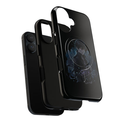 Solo Leveling Magnetic Phone Case — Dark Anime Boy Art, Protective Tough MagCase