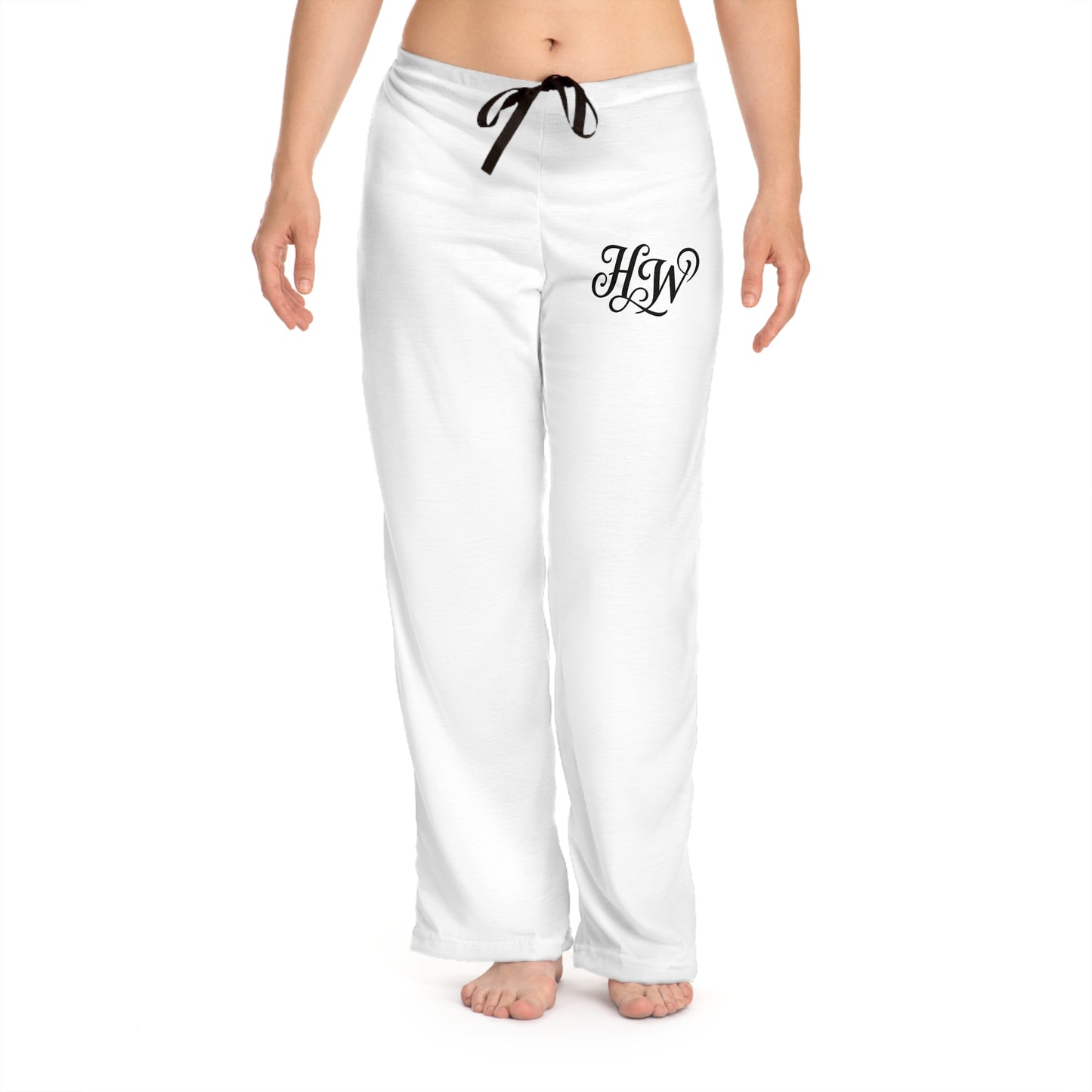 HW Elegant Monogram Pajama Pants