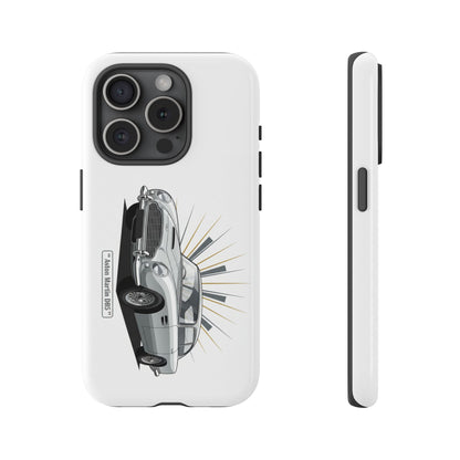 Aston Martin DB5 Tough Phone Case — 'Make Mine A V8' Retro Automotive iPhone Cover