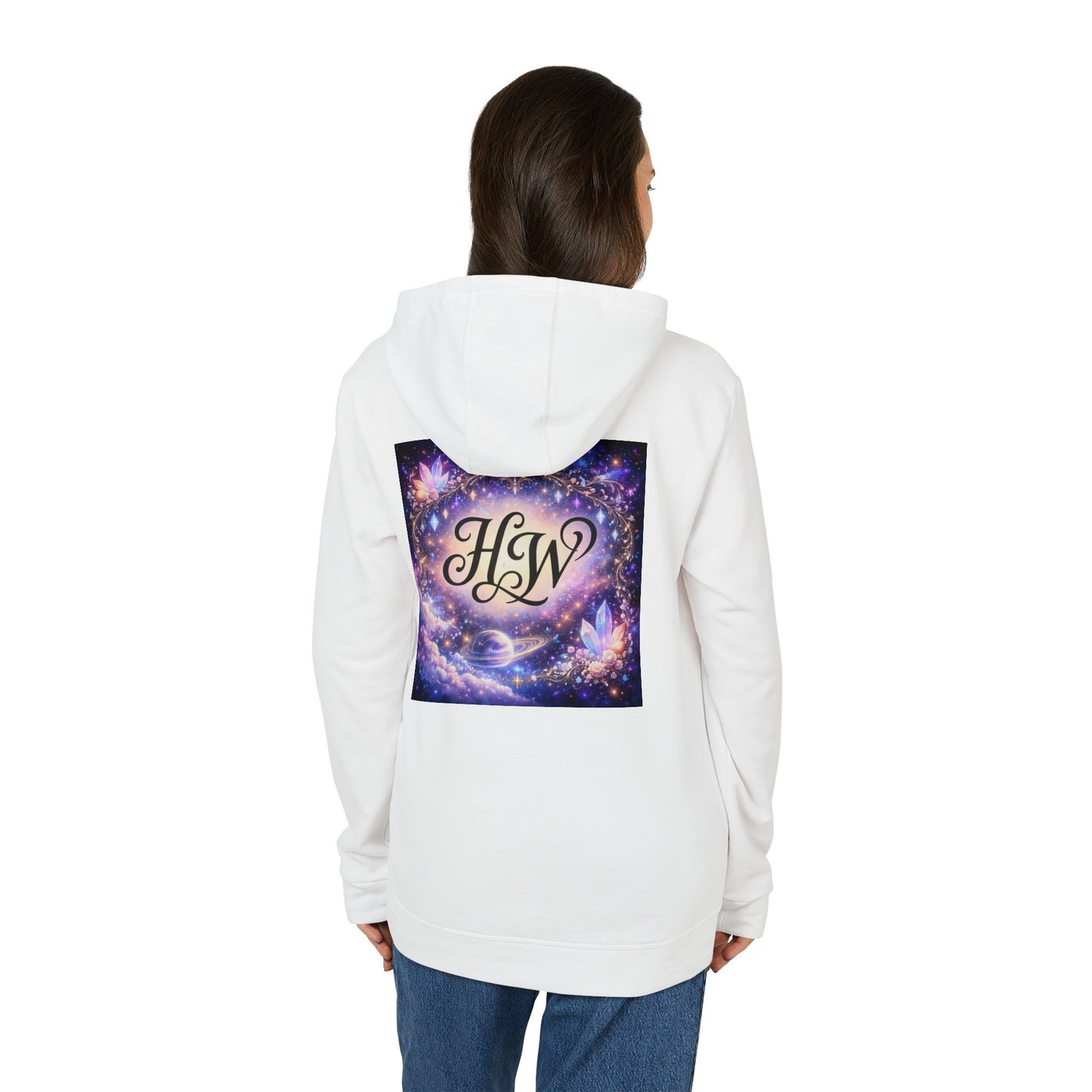 HW Cosmic Script Zip Hoodie