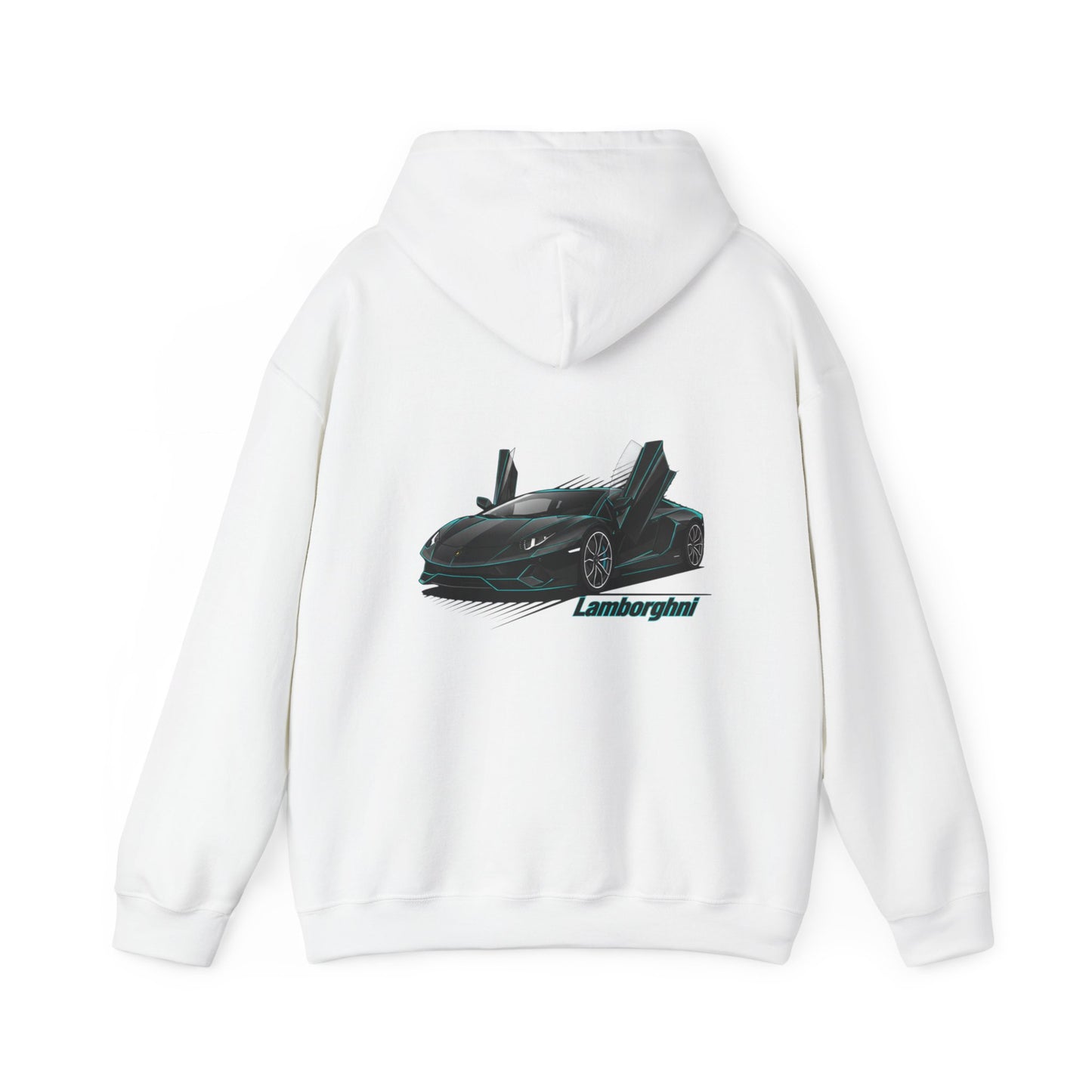 Lamborghini Supercar Graphic Hoodie — Exotic Sports Car Pullover