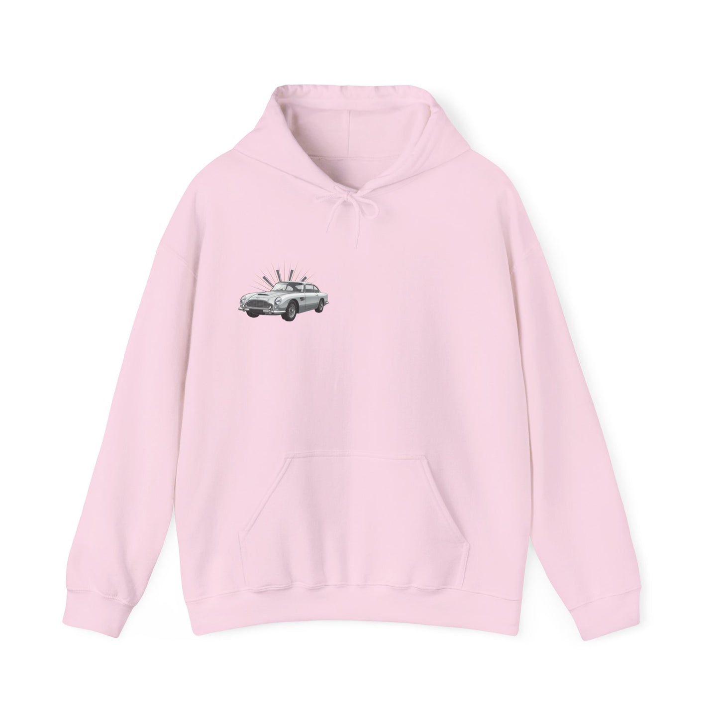 Aston Martin DB5 Retro Car Hoodie — Classic Vintage Sports Car Sweatshirt