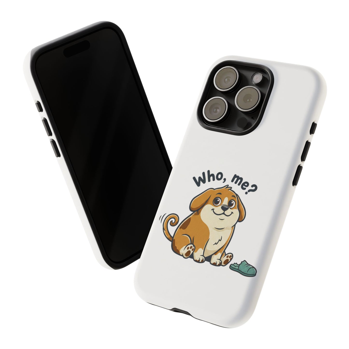 Who, Me? Cute Puppy Protective Phone Case