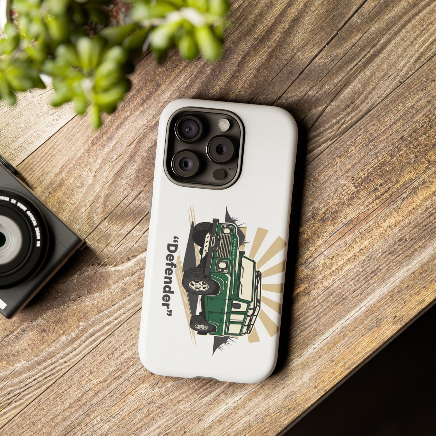 Defender Off-Road SUV Tough Phone Case — Rugged 4x4 Adventure Design
